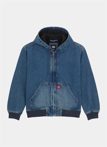 Dickies Hilham Lined Denim Hooded Bomb